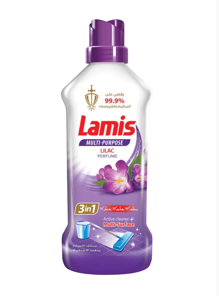 Lamis Multi Purpose Cleaner Lilac 900ml | لميس منظف متعدد الاستعمالات ليلاك