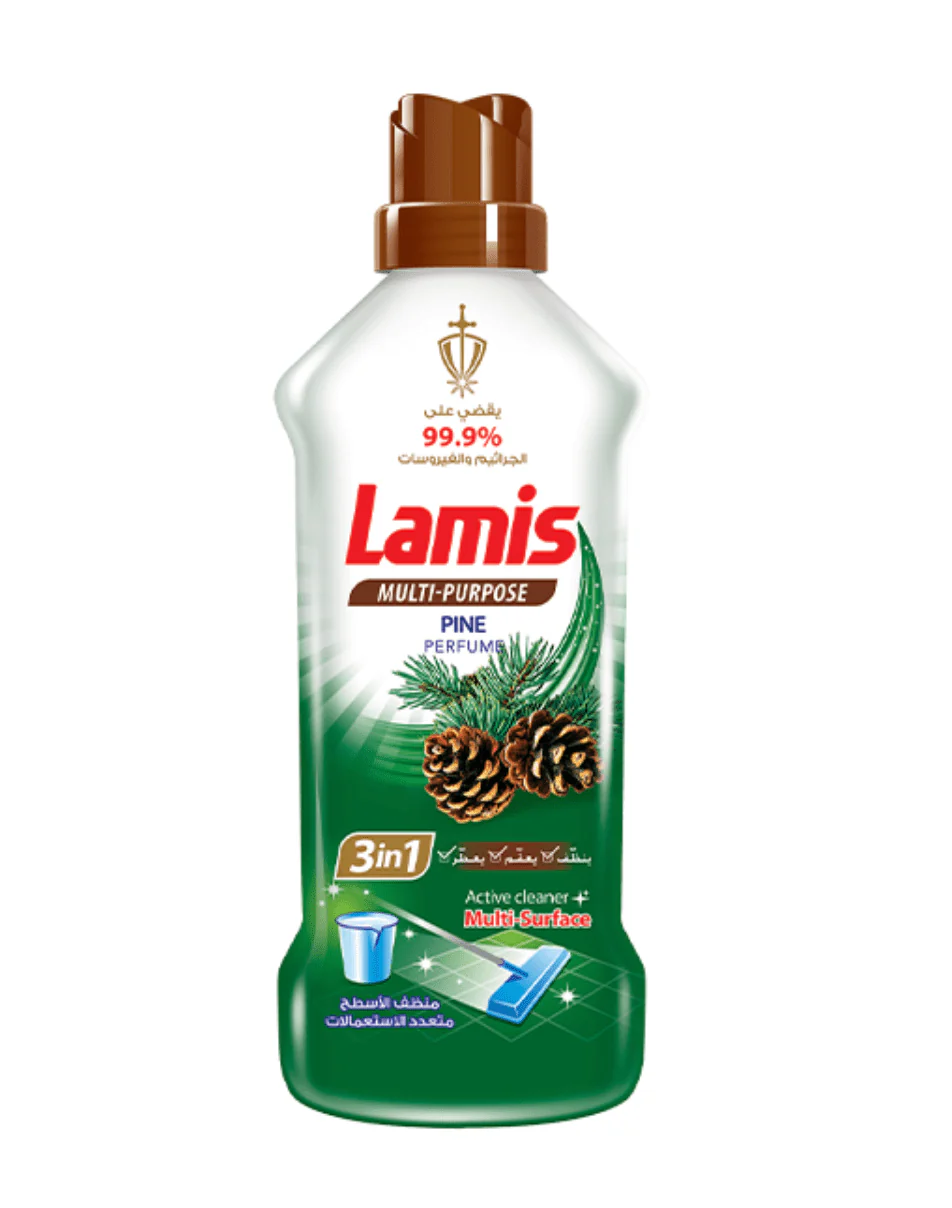 Lamis Multi Purpose Cleaner Pine 900ml | لميس منظف متعدد الاستعمالات صنوبر