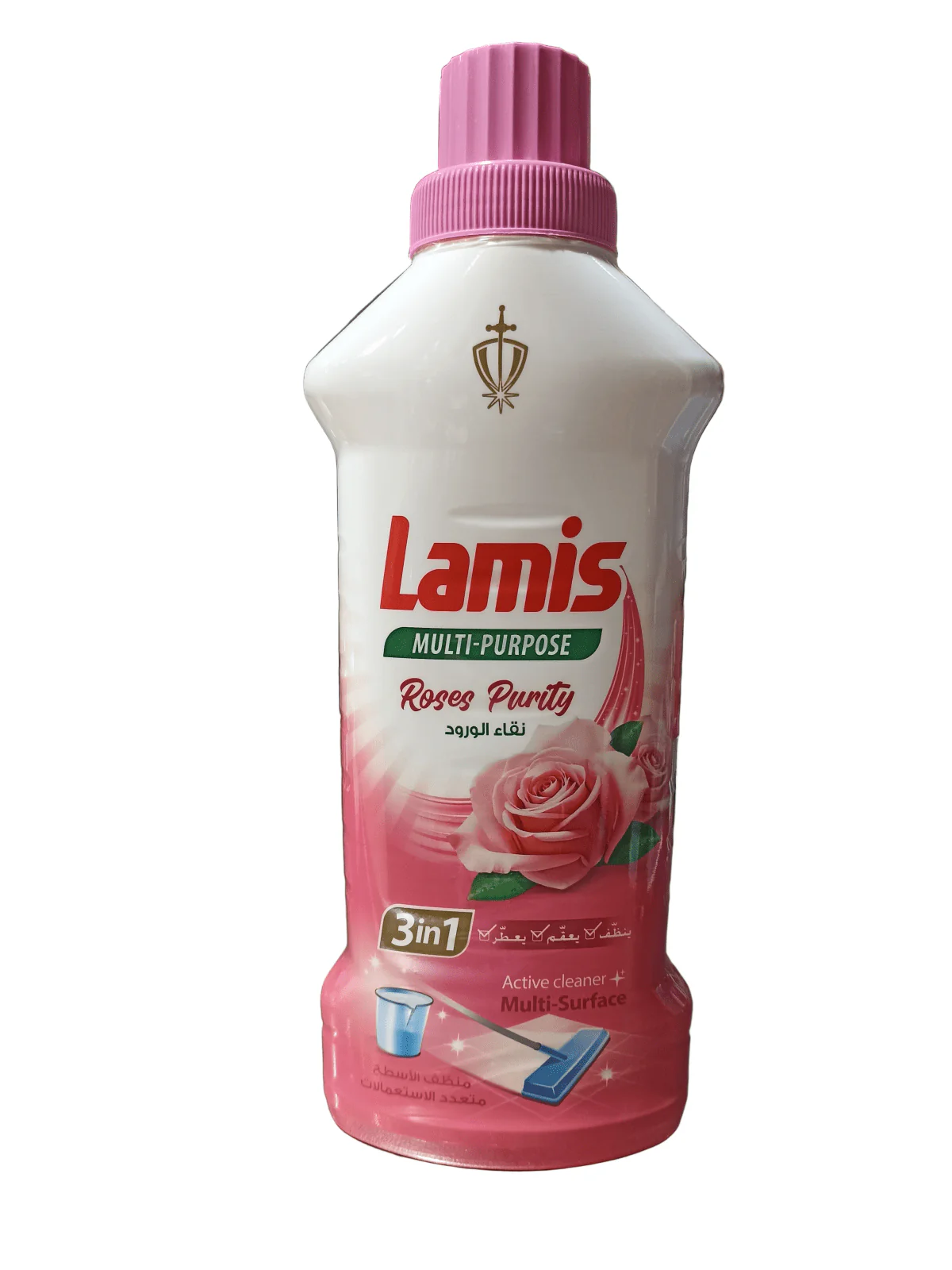 Lamis Multi Purpose Cleaner Roses Purity 900ml | لميس منظف متعدد الاستعمالات نقاء الورود