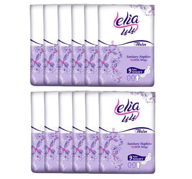 Lelia Thin Long Sanitary 10X9 Pads 310mm | فوط نسائية رقيقة طويلة قياس 310 مم