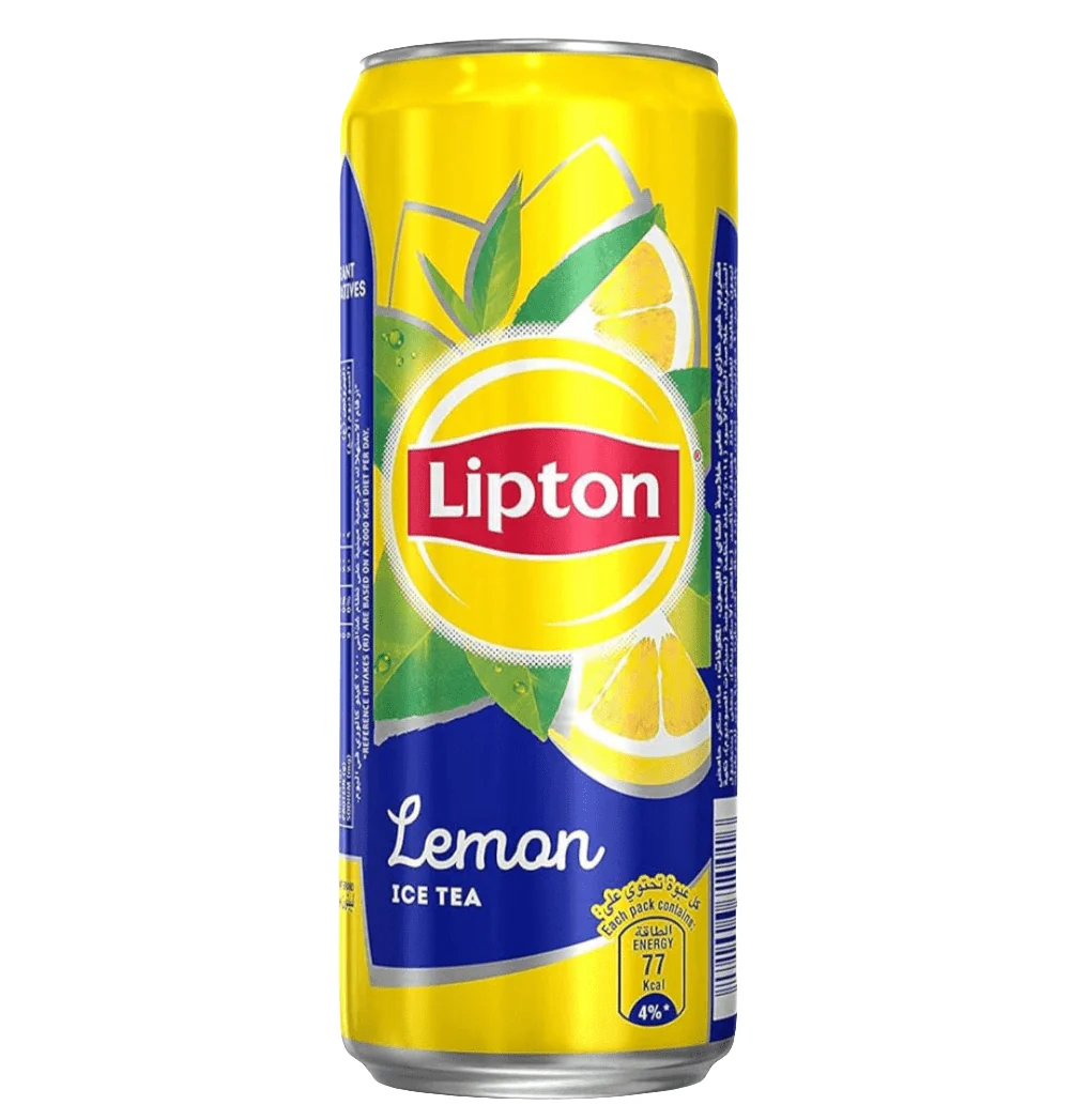 Lipton Ice Tea Lemon 315ml Can |ليبتون شاي مثلج ليمون
