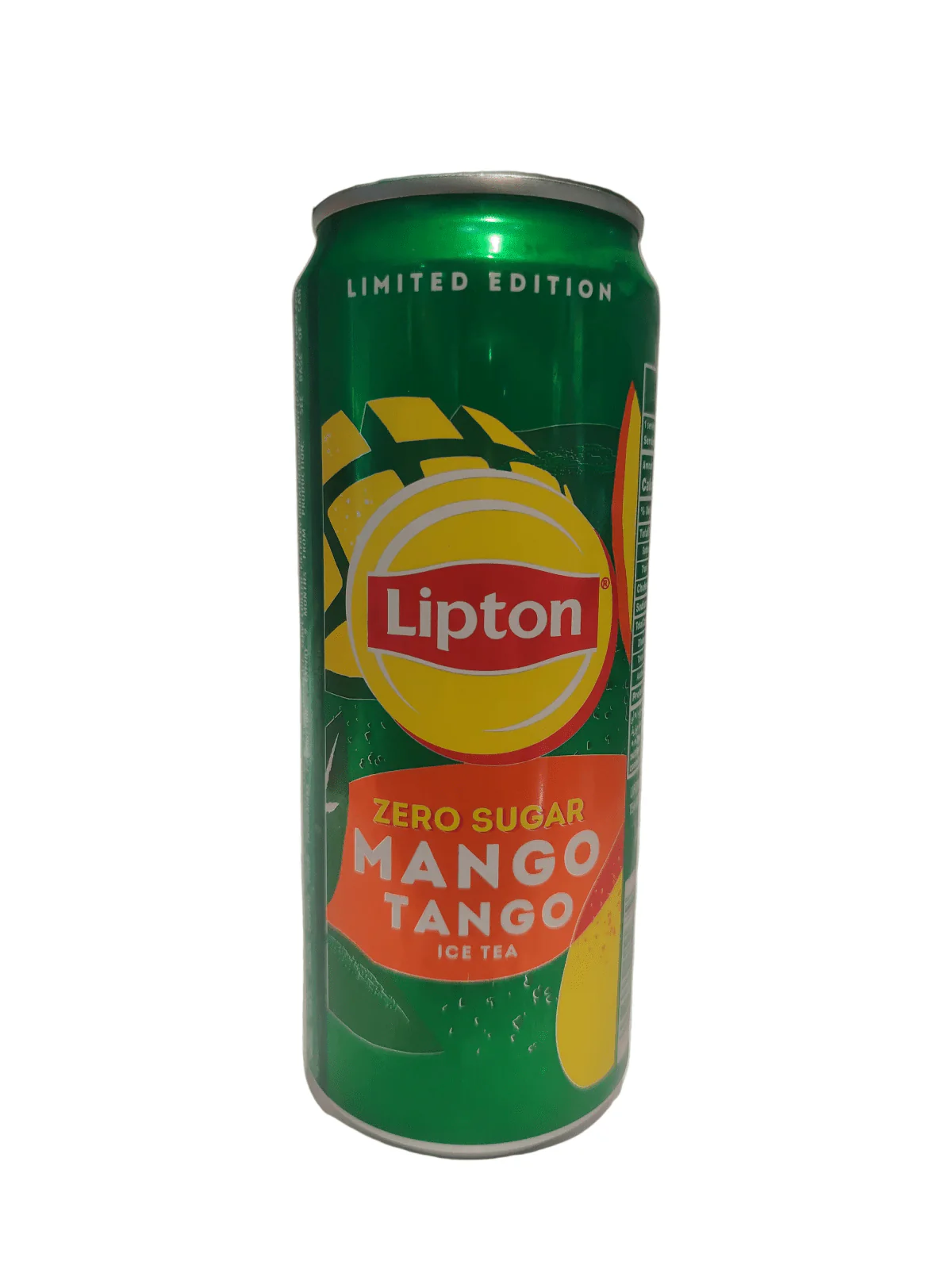 Lipton  Ice Tea Zero Sugar Mango Tango 320ml|ليبتون شاي مانغو خال من السكر