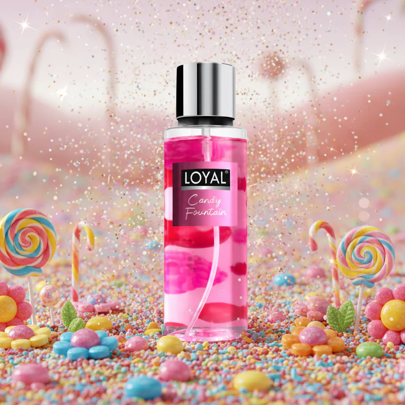 Loyal Body Mist Candy Fountain 250ml | لويال معطر الجسم