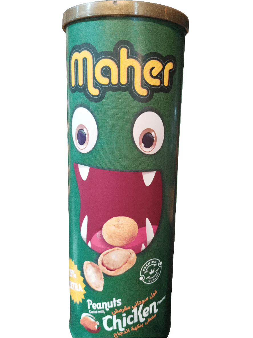 Maher Crunchy Peanuts Chicken 250g | فول سوداني مقرمش بالدجاج