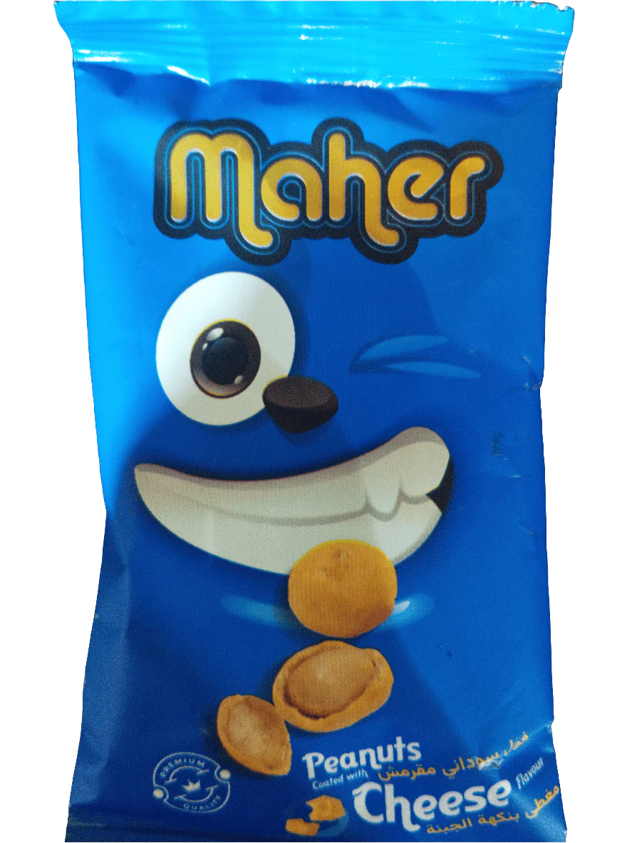Maher Crunchy Peanuts Cheese 30g | فول سوداني مقرمش بالجبنة