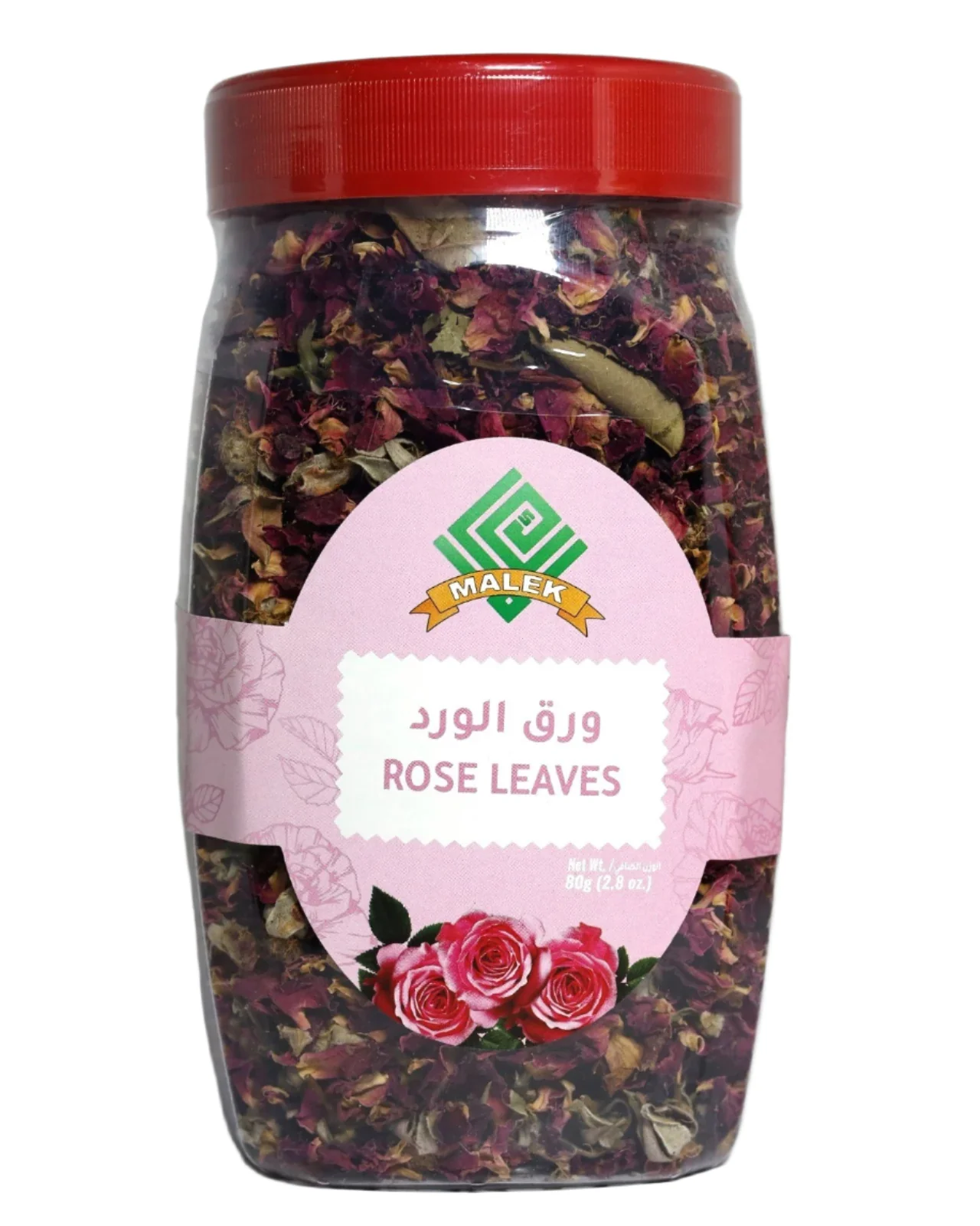 Malek Rose leaves 80g (Exp:29/05/2026) | ورق الورد مالك