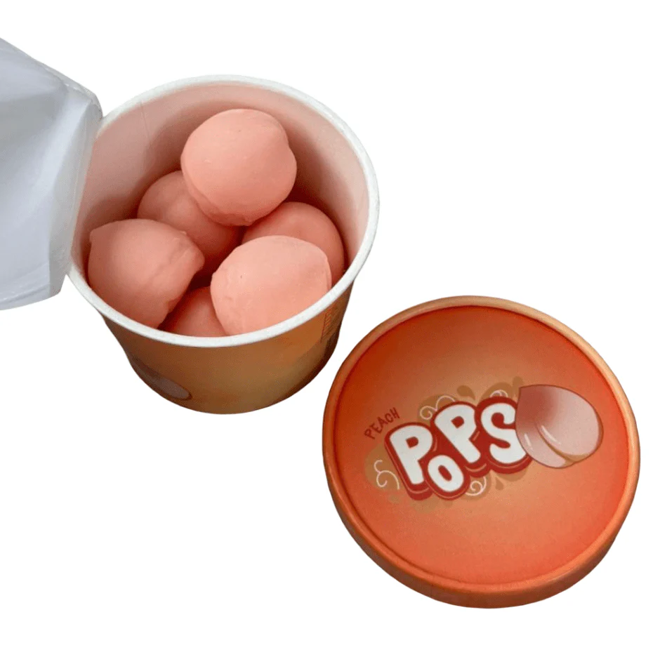 Mastical Pops Peach 110g | مستيكال ايسكريم بوبس الخوخ
