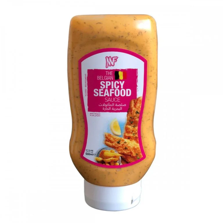 MF Spicy Seafood Sauce 500ml (Exp:17/07/2026)| ام اف صلصة المأكولات البحرية الحارة