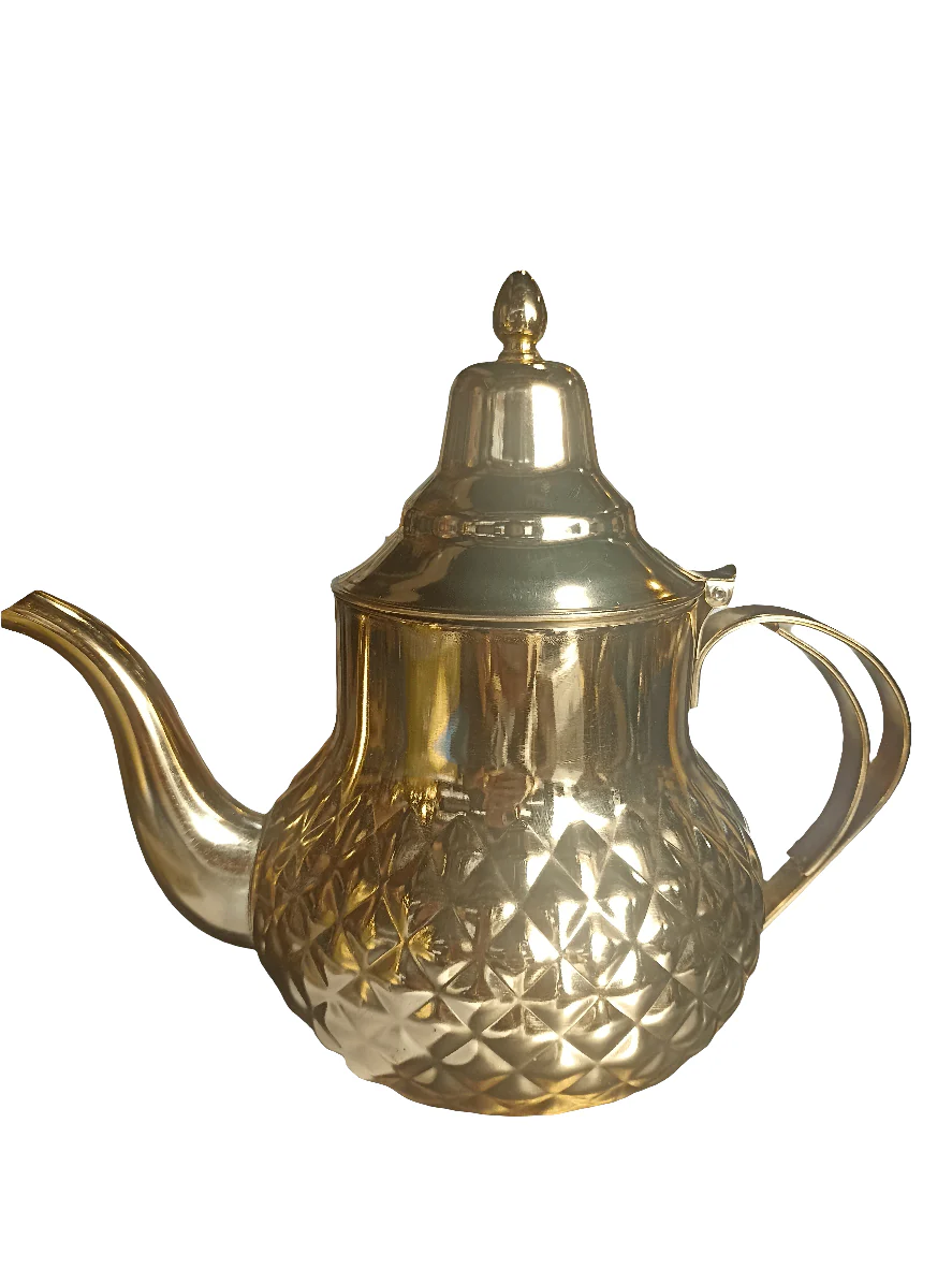 Moroccan Teapot Stainless Steel | إبريق شاي مغربي