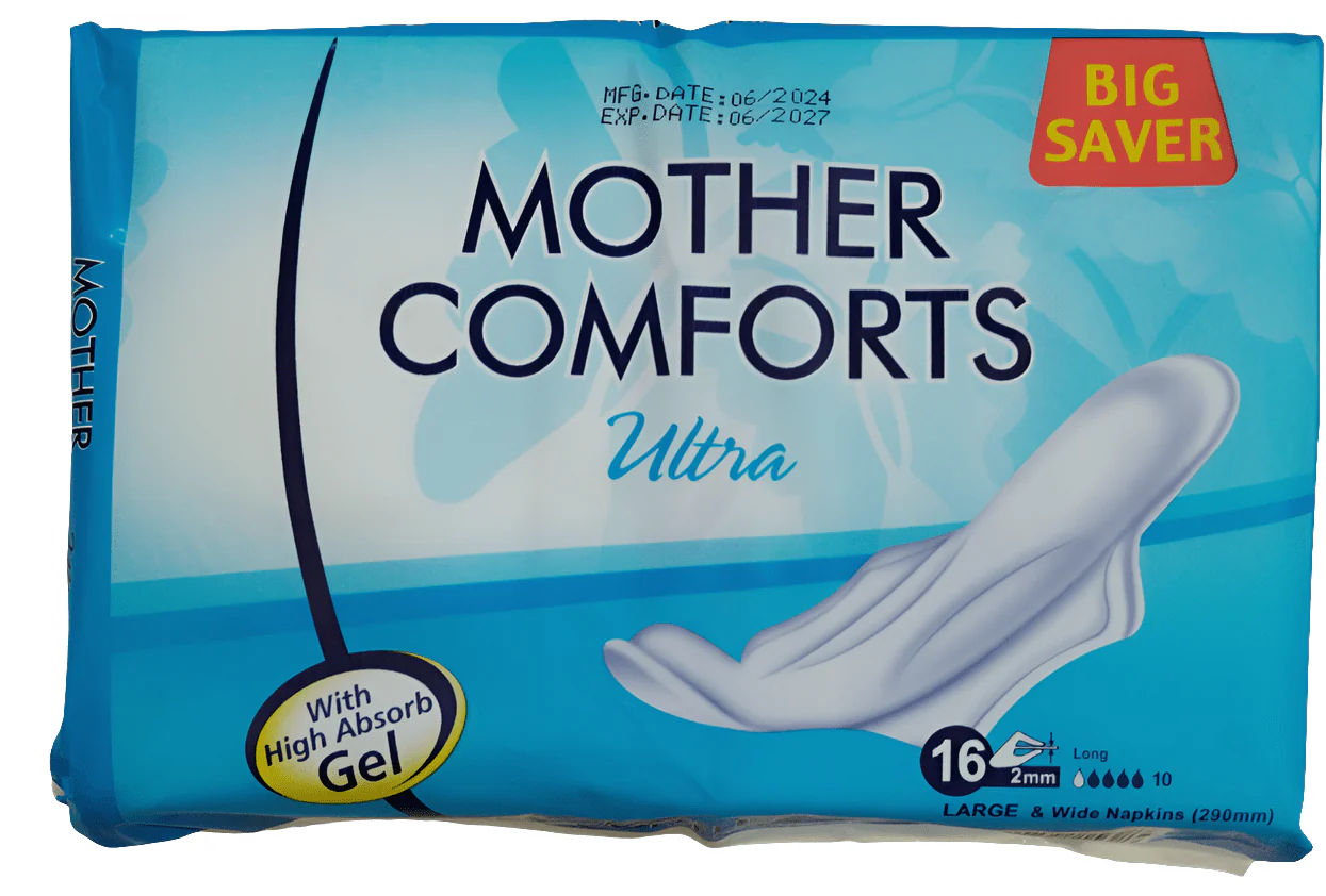 Mother Comforts Pads 320mm Pack of 16 | فوط نسائية
