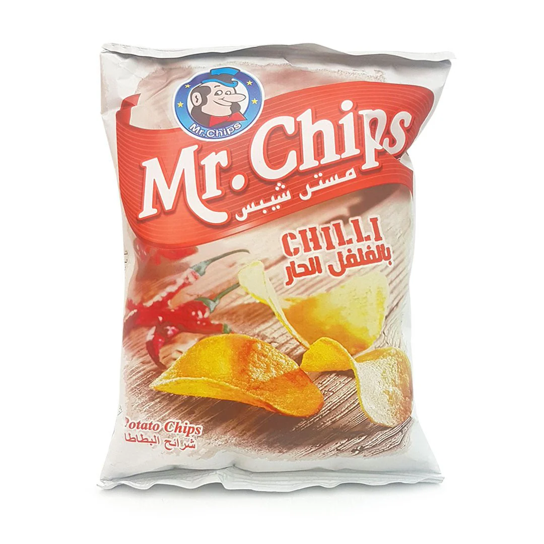 Mr Chips Chili 80g | مستر شيبس بالفلفل الحار