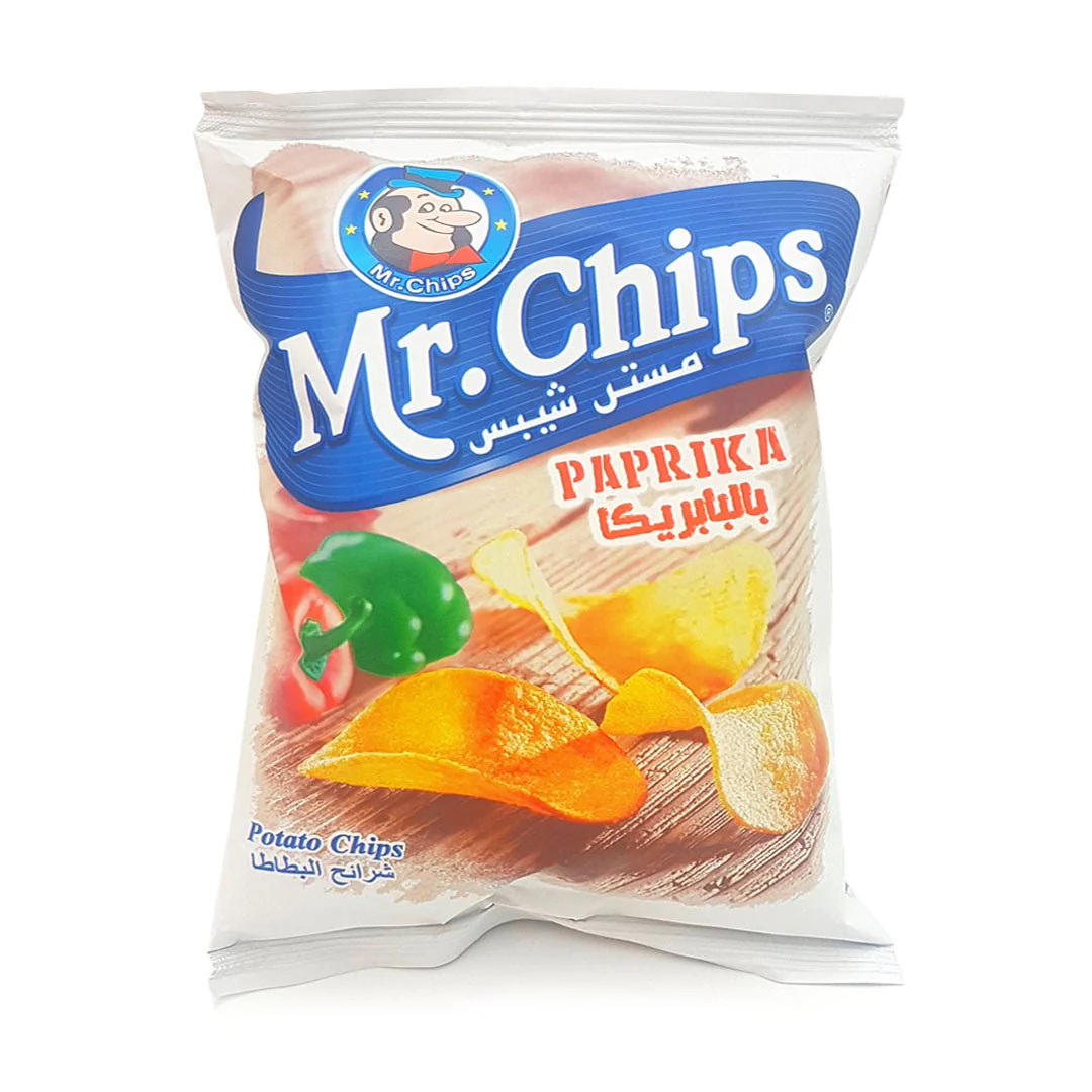 Mr Chips Paprika 155g | مستر شيبس بالبابريكا