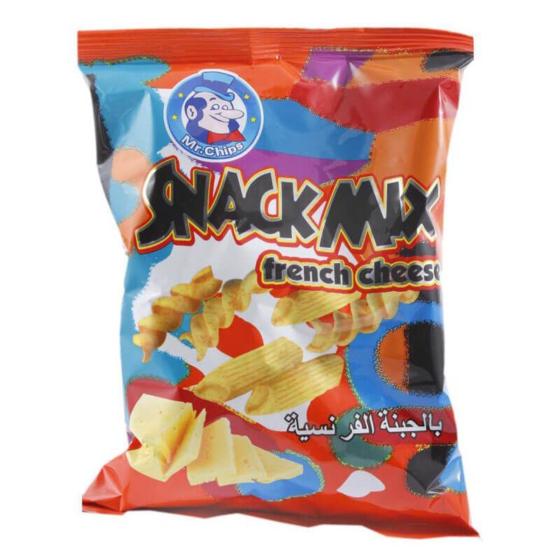 Mr Chips Snack Mix French Cheese 38g | سناك مكس بالجبنه الفرنسية