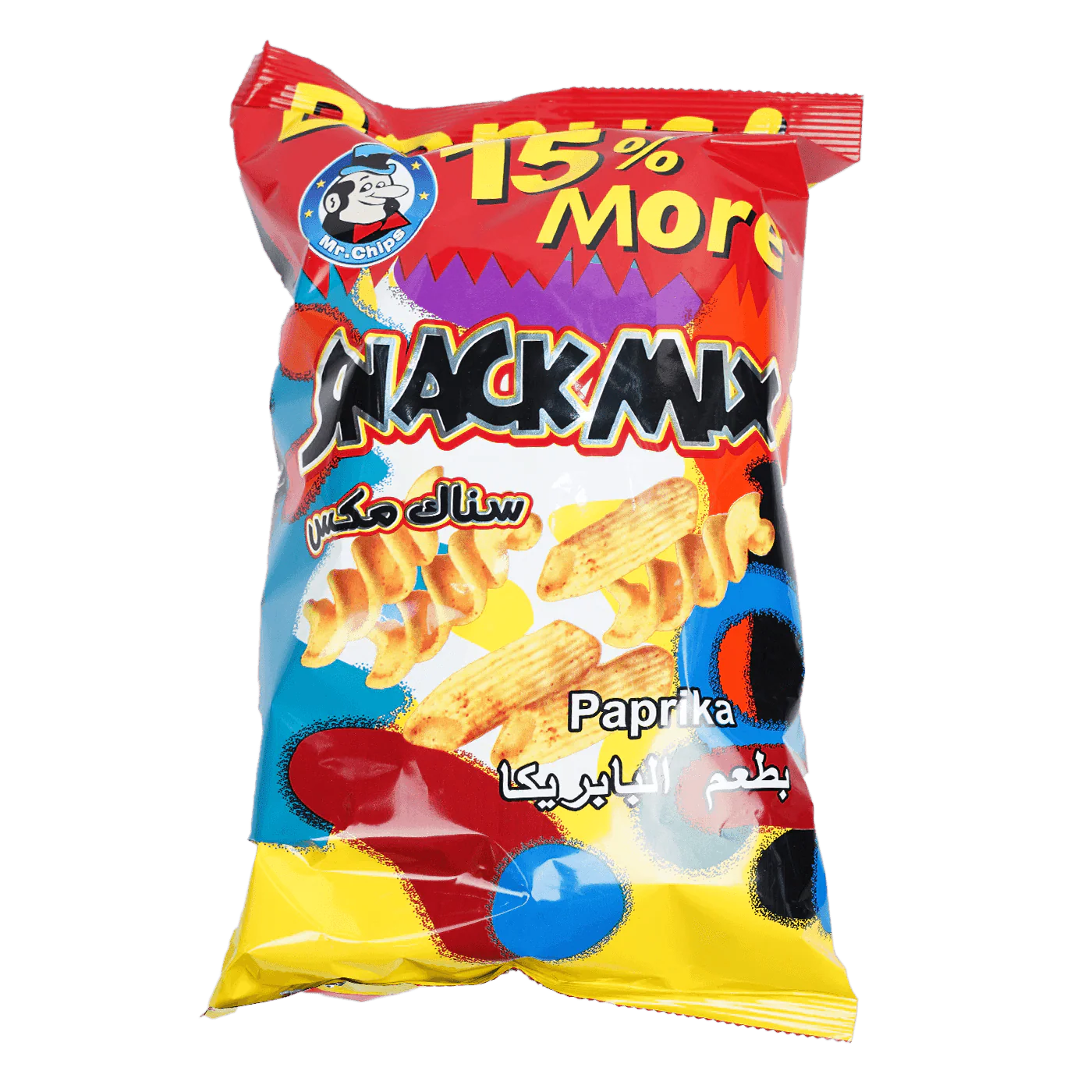 Mr Chips Snack Mix Paprika 190g | سناك شيبس بابريكا
