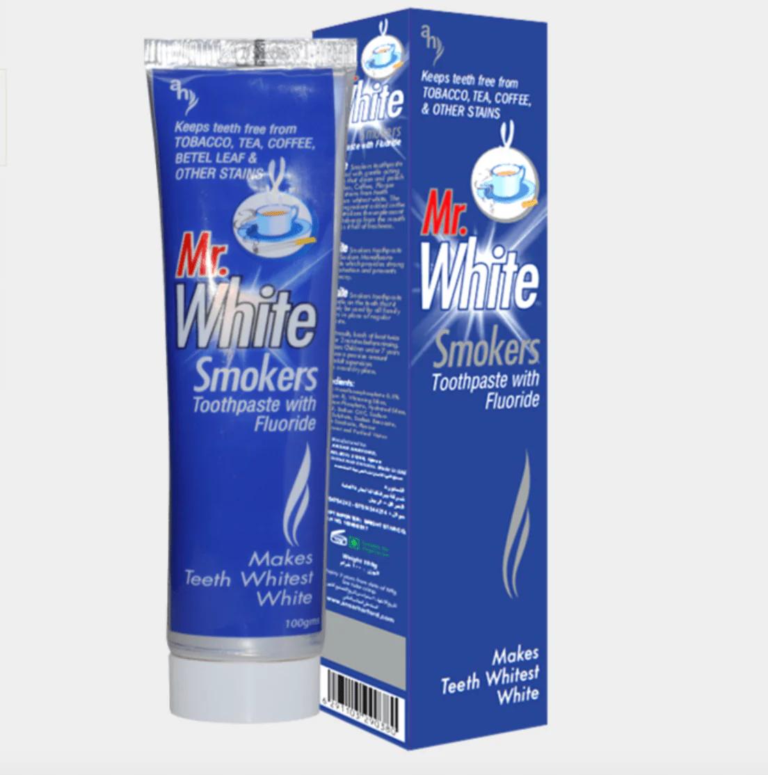 Mr. White Smoker Toothpaste 100g | مستر وايت معجون اسنان للمدخنين