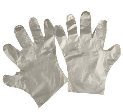 HTE Multy Disposable Plastic Gloves | قفازات بلاستيك خفيفة - Image 2