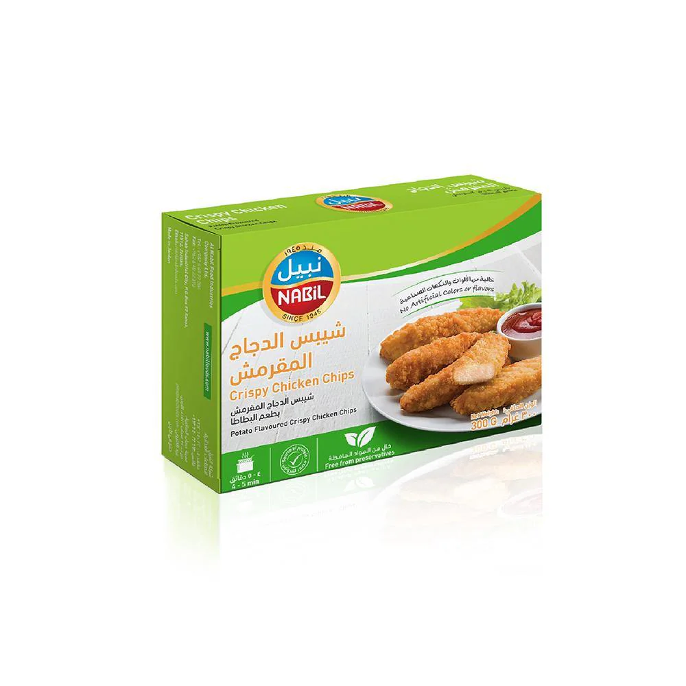 Nabil Crispy Chicken Chips 300g (Exp:09-06-2026)) | شيبس الدجاج المقرمش نبيل