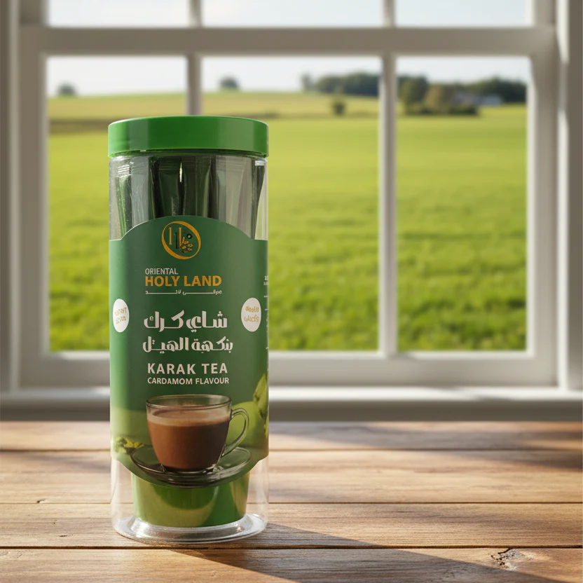 Oriental Holy Land Karak Tea Cardamom Flavor 160g | هولي لاند شاي كرك بنكهة الهيل