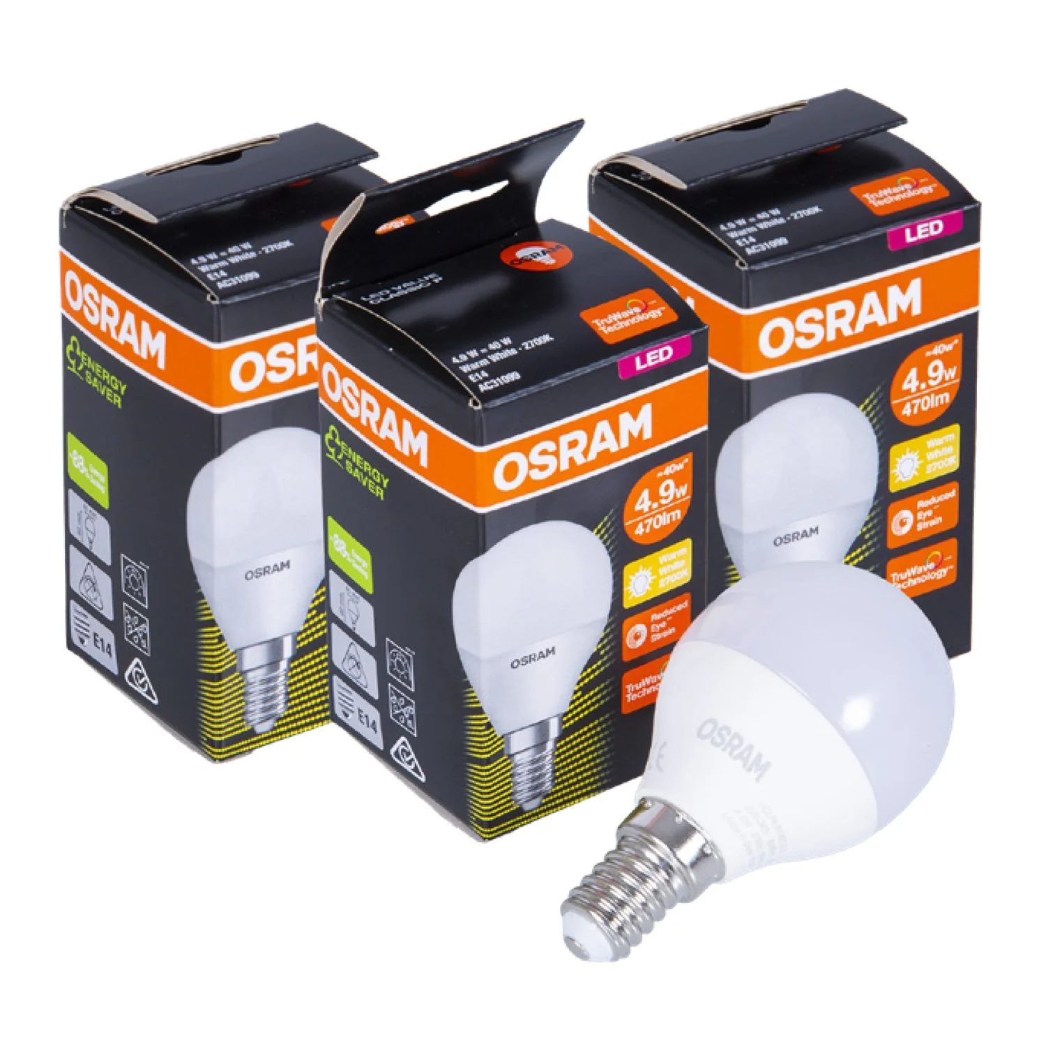 Osram 10W Warm White 3Pcs Set