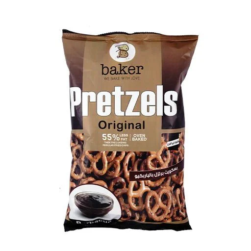 Baker Pretzels BBQ Biscuits 300g | بسكوت برتزل بالباربكيو