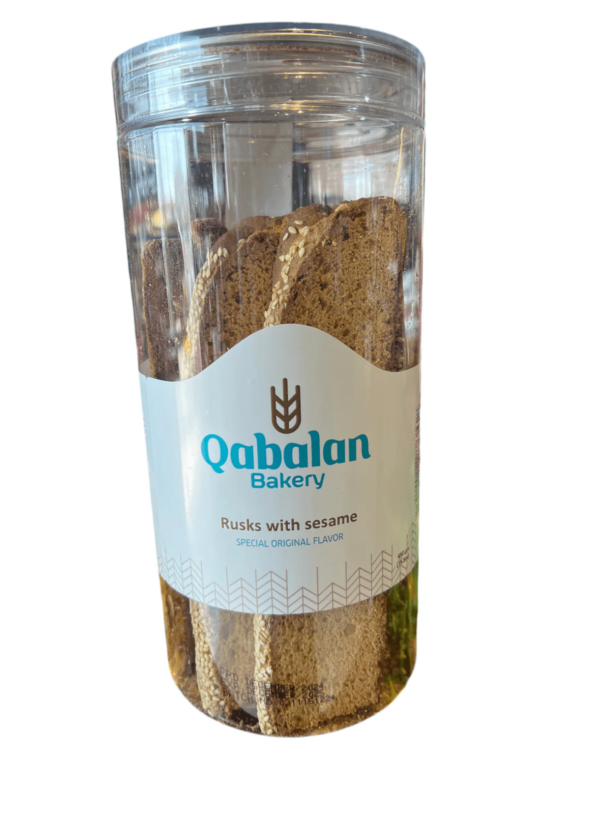 Qabalan Rusks with Sesame 450g | قبلان كعك قرشلة بالسمسم