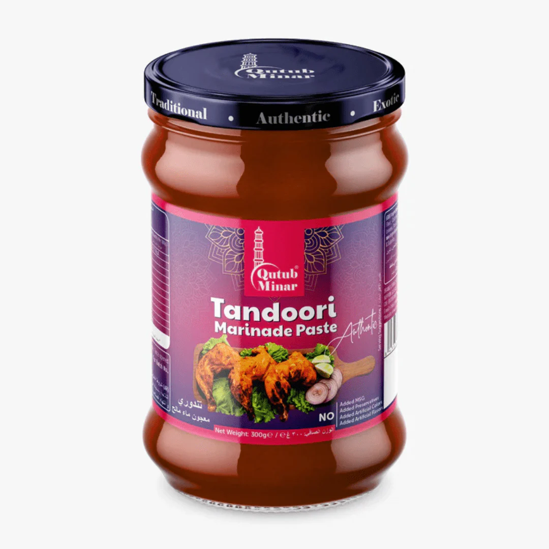 Qutub Minar Tandoori Paste 300g (Exp:18/07/2026) | معجون تندوري