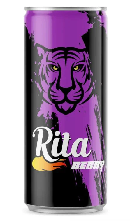 Rita Sparkling Drink Berry Can 240ml | ريتا مشروب غازي بنكهة التوت