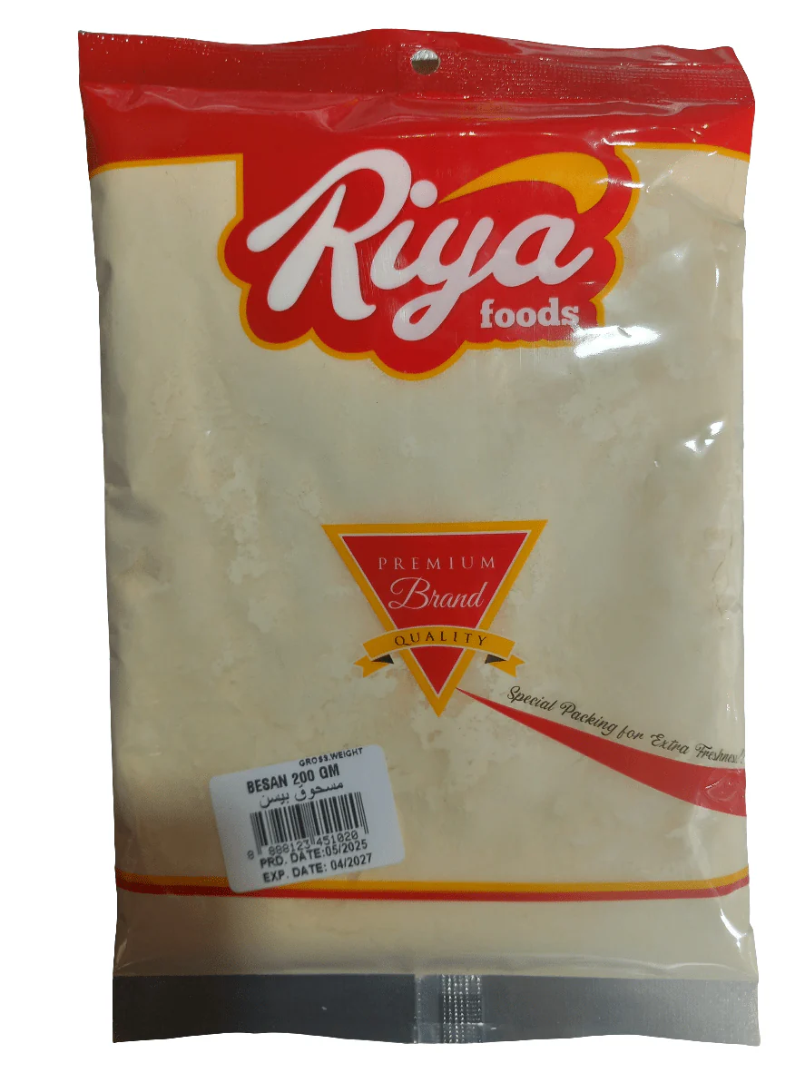 Riya Foods Besan (Chickpeas Flour) 200g | ريا دقيق الحمص المقشور
