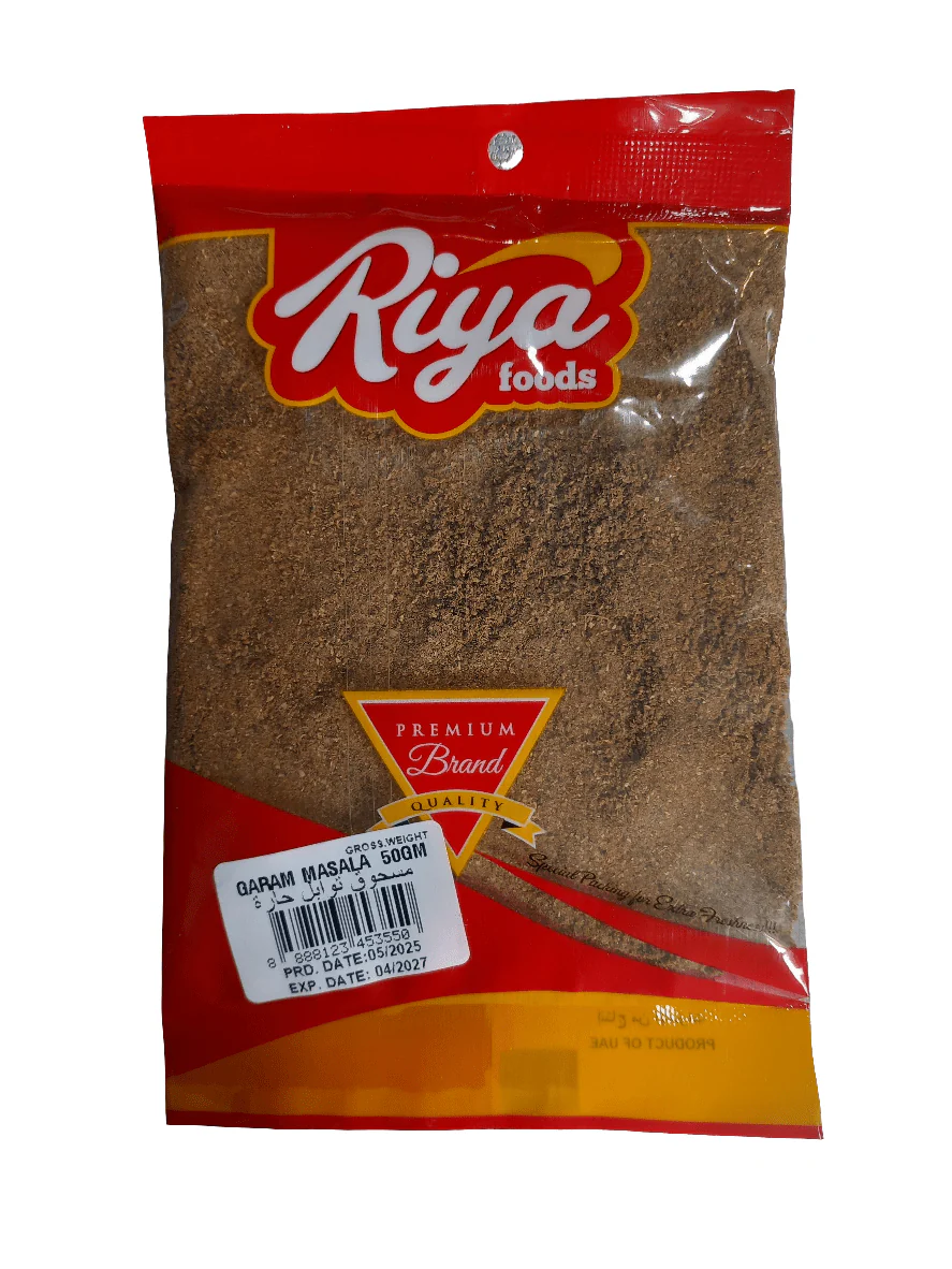 Riya Foods Garam Masala 50g | ريا مسحوق التوابل الحارة
