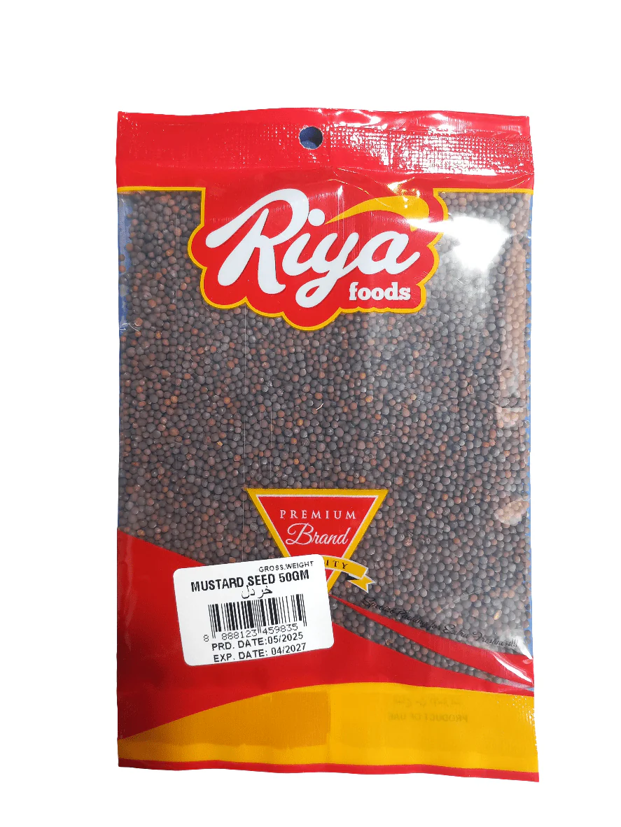 Riya Foods Mustard Seeds 50g | ريا بذور الخردل