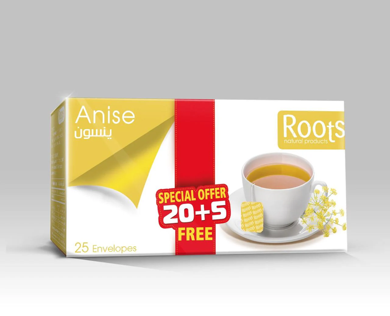 Roots Anise Tea 25bags |  روتس شاي يانسون