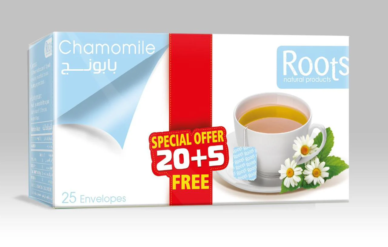 Roots Chamomille Tea 25bags | روتس شاي بابونج