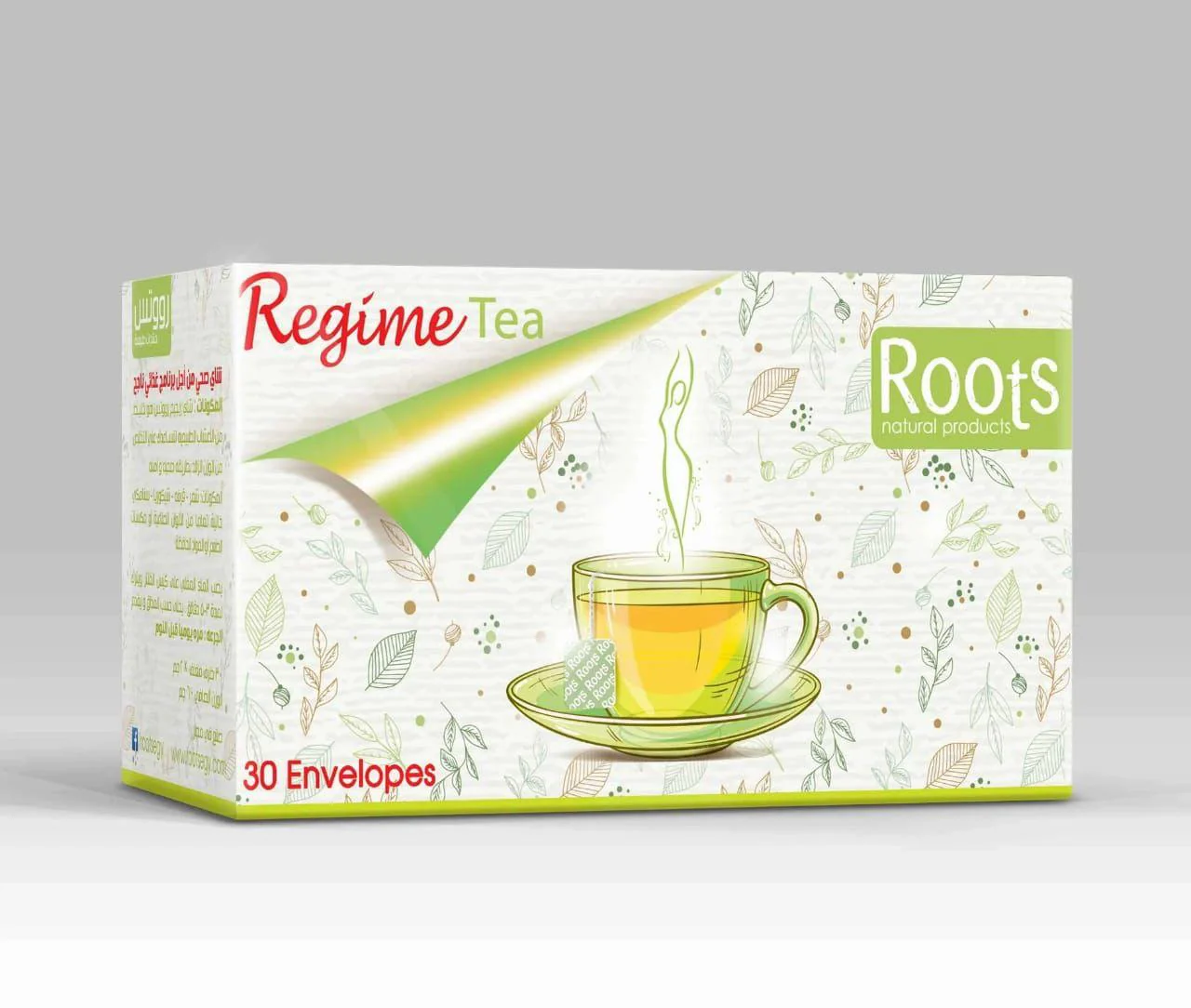 Roots Regime Tea 25bags | روتس شاي اعشاب رجيم