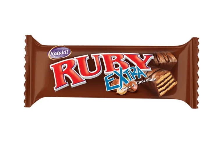 Katakit Ruby Hazelnut Wafer 22g | روبي ويفر البندق