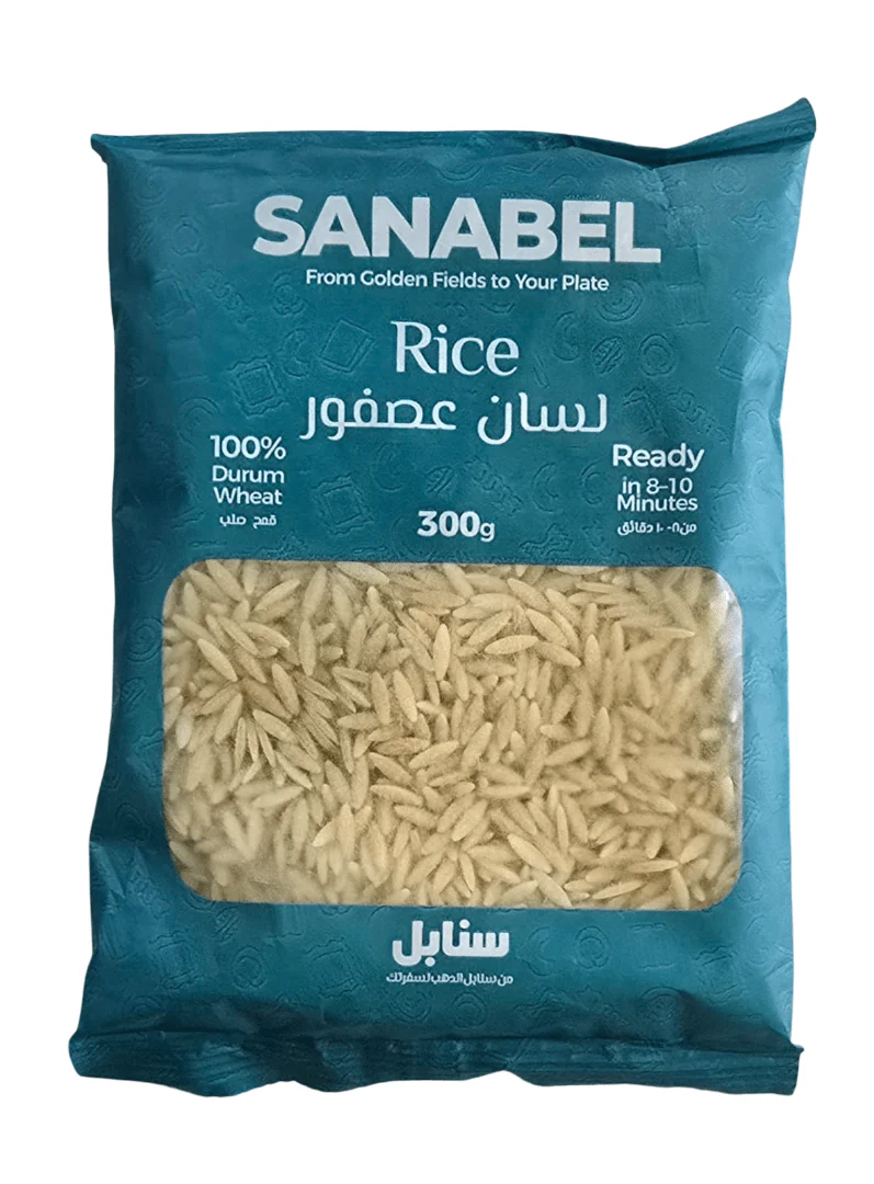 Sanabel Rice Pasta 300g|سنابل لسان عصفور