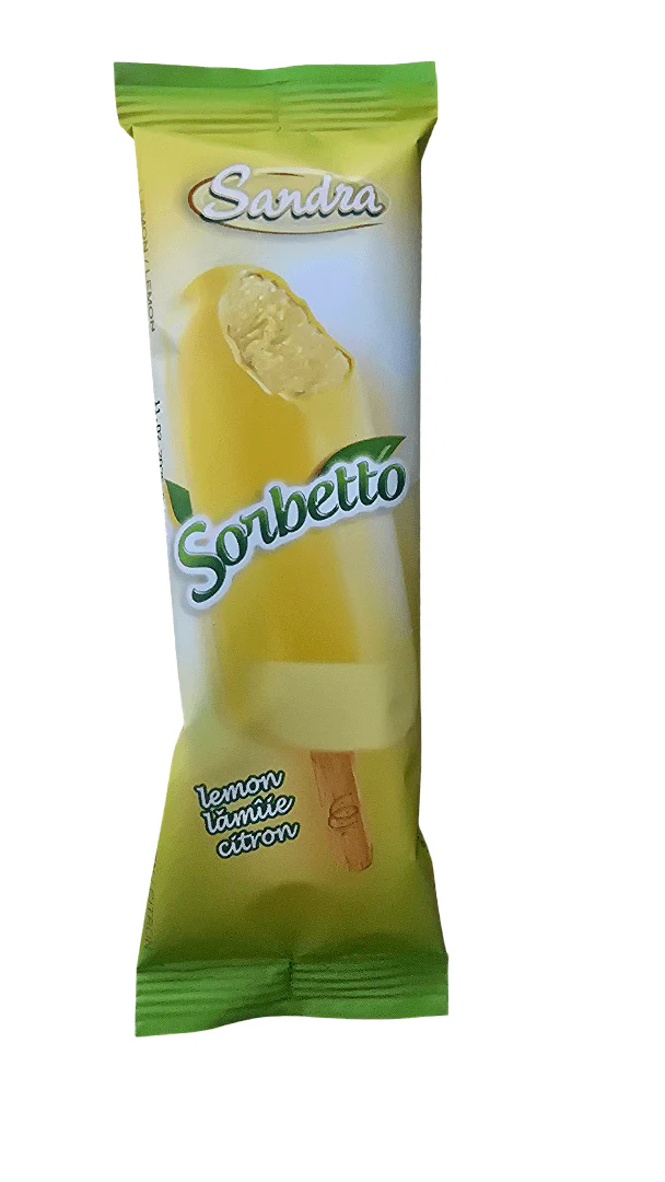 Sandra Sorbetto Mini-Lemon Ice Cream 55g