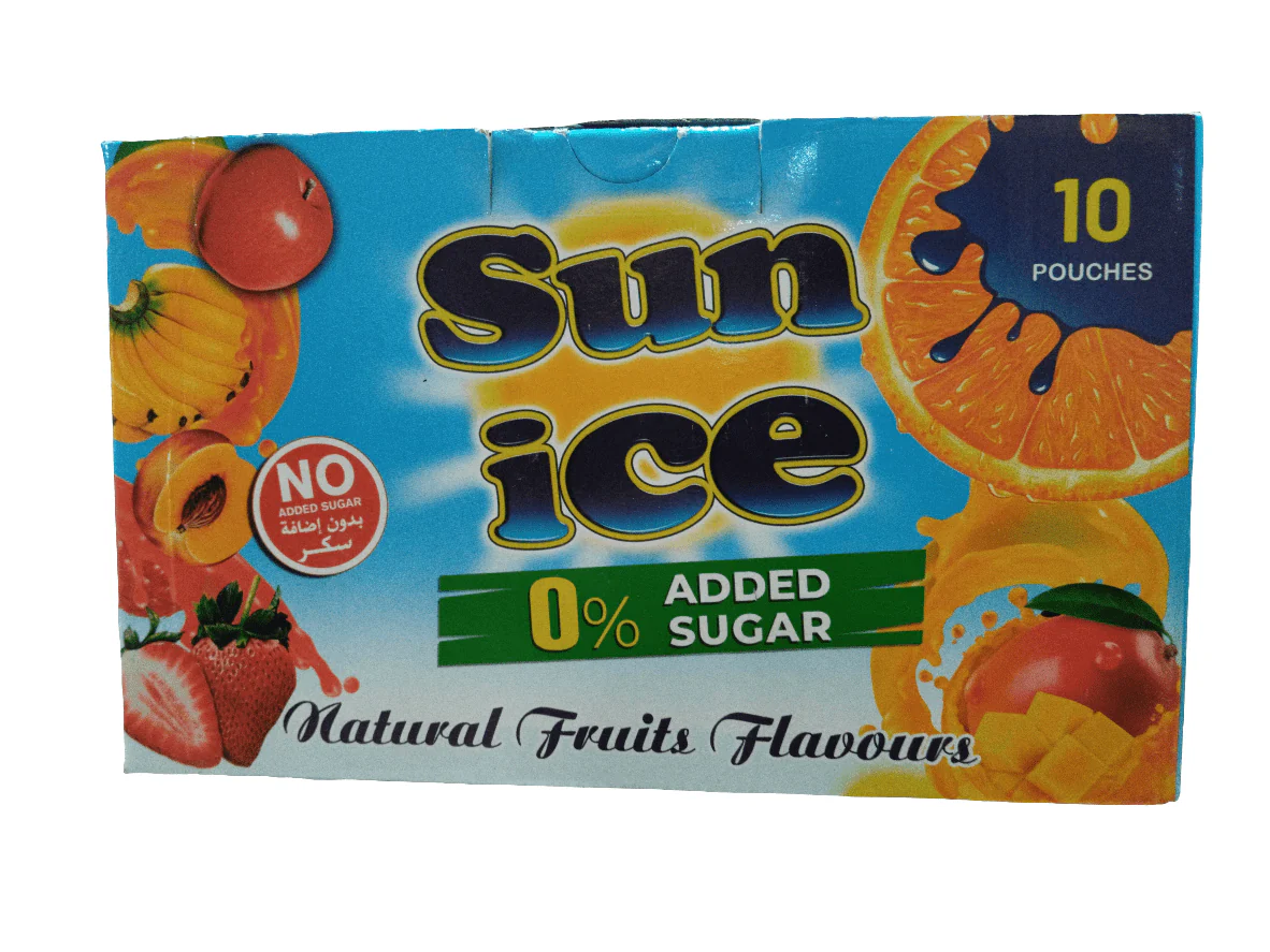 Sun Ice Sugar-Free Orange Nectar Box 10 x 200ml | صن آيس نكتار البرتقال