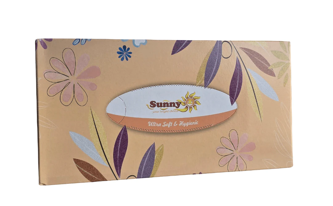 Sunny facial Tissue 150 Sheets | سني مناديل ورقية - Image 2