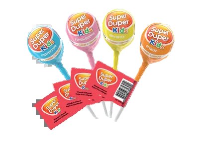 Super Duper Vitamin C Lollipops 7g | سوبر دوبر مصاصات فيتامين سي للأطفال