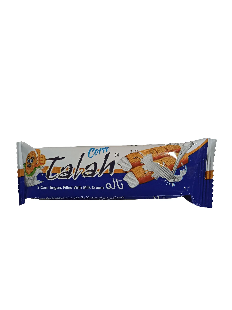 Talah Corn Fingers Milk Cream 12g | تالة اصابع الذرة بالكريمة