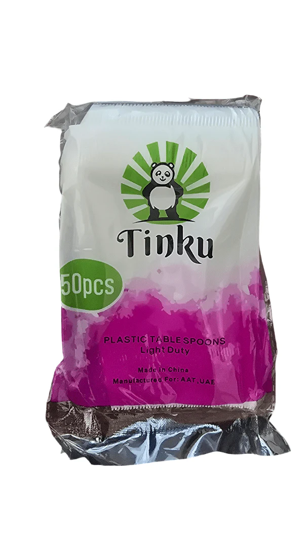 Tinku Plactic Spoons 50pcs | ملاعق بلاستيكية