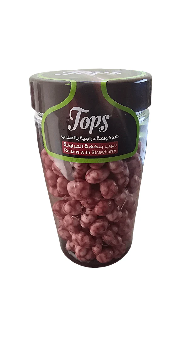 Tops Dragee Raisin Strawberry 230g