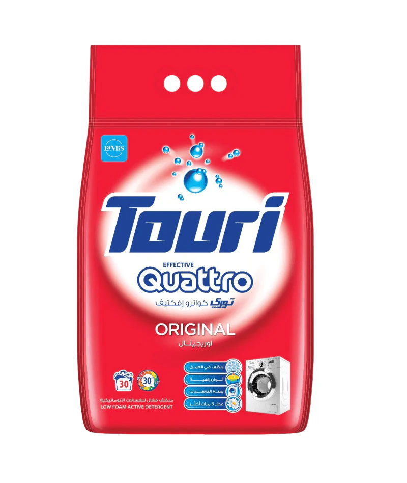 Touri Laundry Detergent Powder 2.5Kg | توري مسحوق غسيل الملابس
