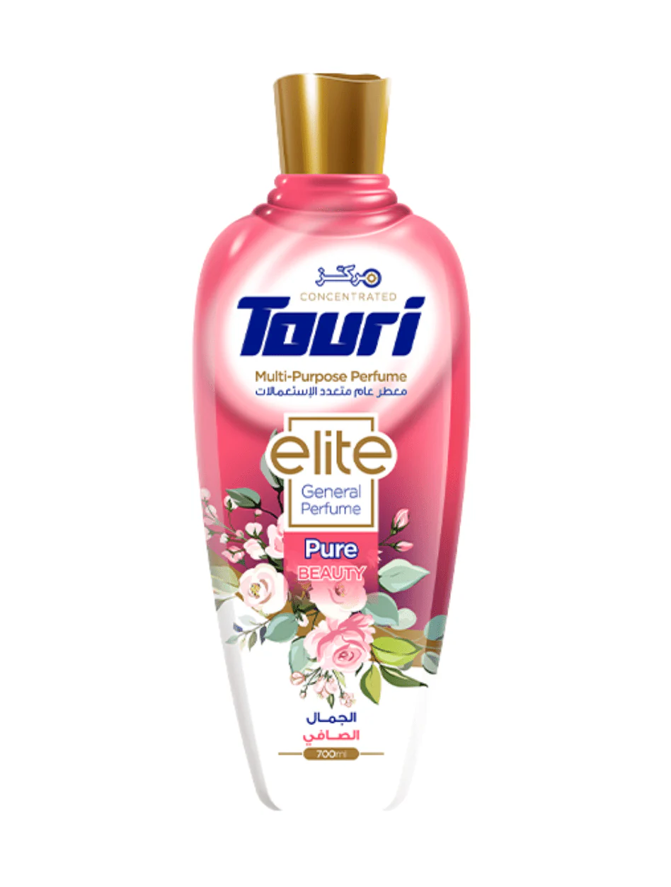 Touri Elite Perfume Pure Beauty 700ml | توري ايليت معطر متعدد الاستعمالات  الجمال الصافي
