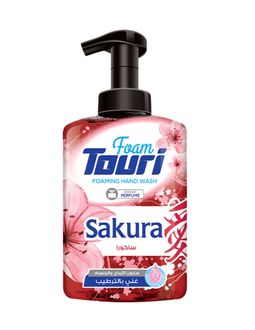 Touri Foaming Hand Wash Sakura 400ml | توري صابون اليدين ساكورا