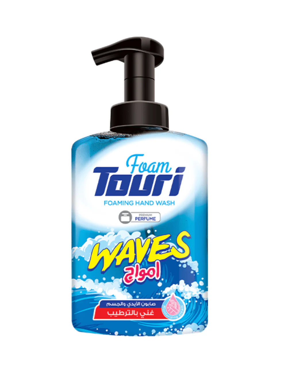 Touri Foaming Hand Wash Waves 400ml | توري صابون اليدين امواج