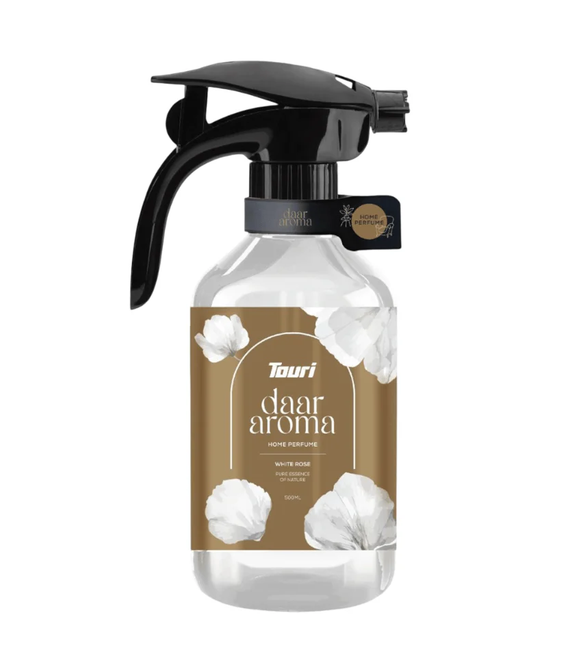 Touri Home Perfume Daar Aroma White Rose 500ml | توري معطر المنزل