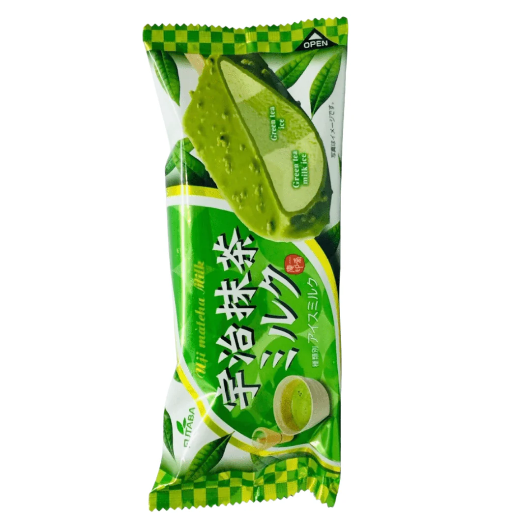 Japanese Uji Matcha Milk Ice Bar 115m|ايس كريم بالحليب و الماتشا