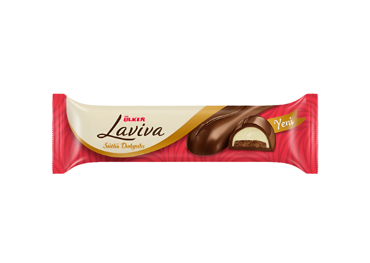Ulker Laviva White Chocolate 35g | شوكولاتة لافيفا اولكر بيضاء