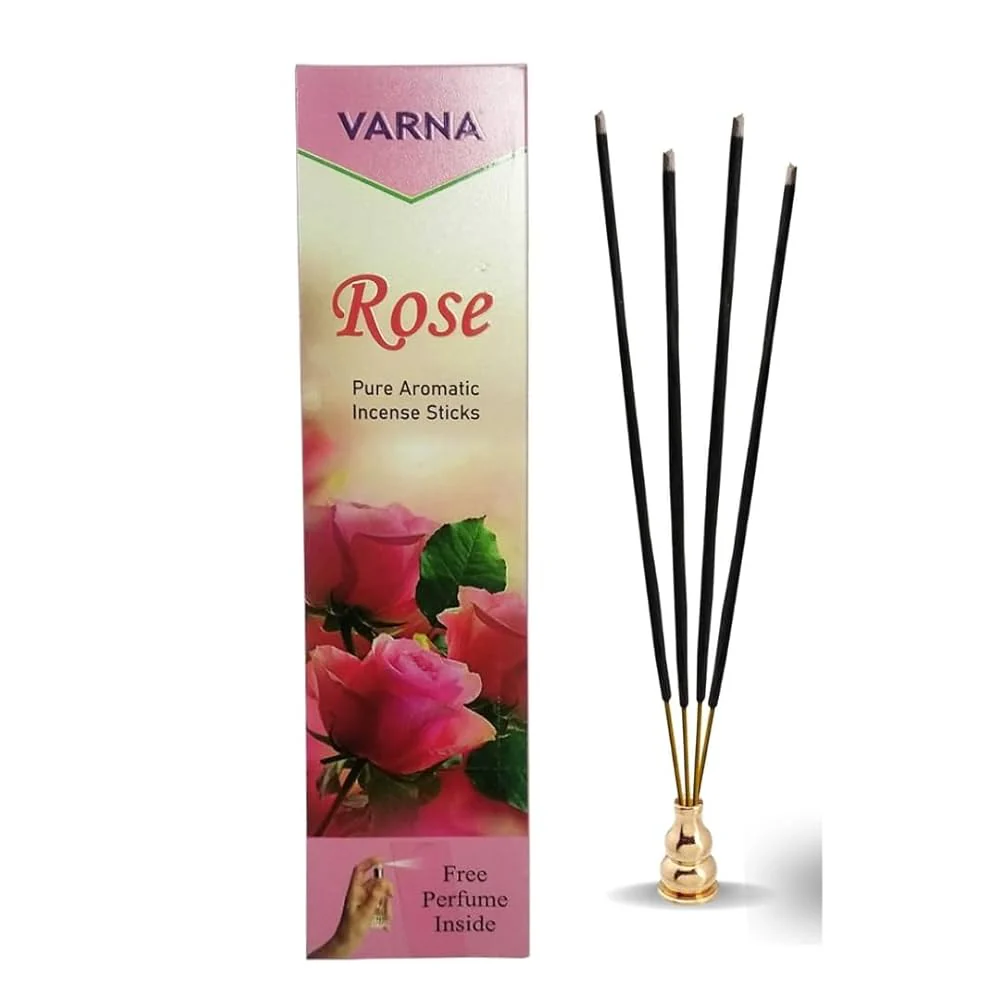 Varna Rose Pure Aromatic Incense 20 Sticks
